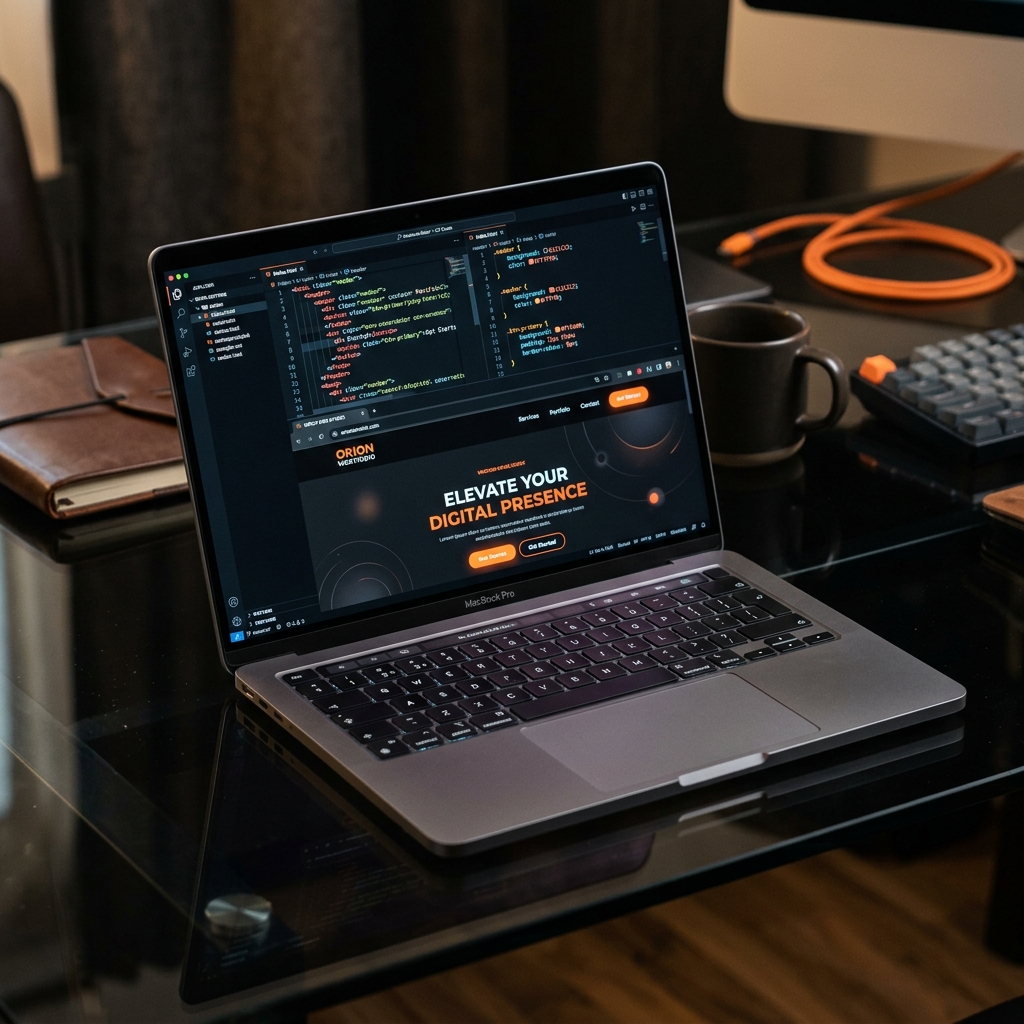 Web Development Mockup